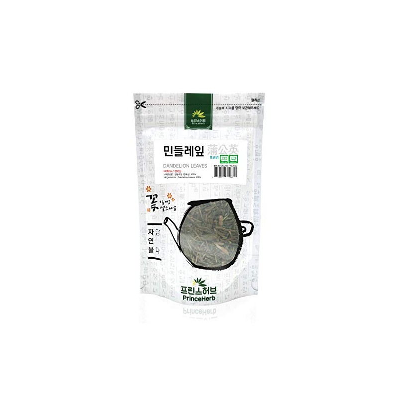 [Medicinal Korean Herb] Dandelion Loose Leaf (Pugongyingye/민들레 잎) Dried Loose