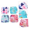 FOMIYES 4pcs Portable Sanitary Pouch Oxford Period Bag for Girls