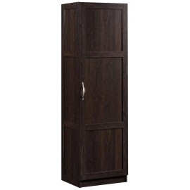 Sauder Engineered Wood 60"H Raised Panel Doors Storage Pantry in Cinnamon Cherry