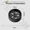 WG509 Replacement Wheel Assembly for WORX WG509 WG505 12 Amp