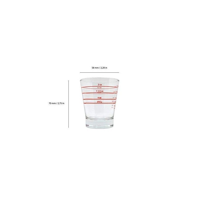 ITALPARTS Espresso Glass, 2 pcs.