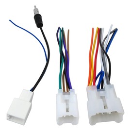 INGQI New Radio Wire Harness + Antenna Adapter Replacement Kit for Toyota RAV4 Sport Sport Utility 4-Door 3.5L 3456CC V6 Gas DOHC Naturally Aspirated 2007 2008 2009 2010 2011 2012