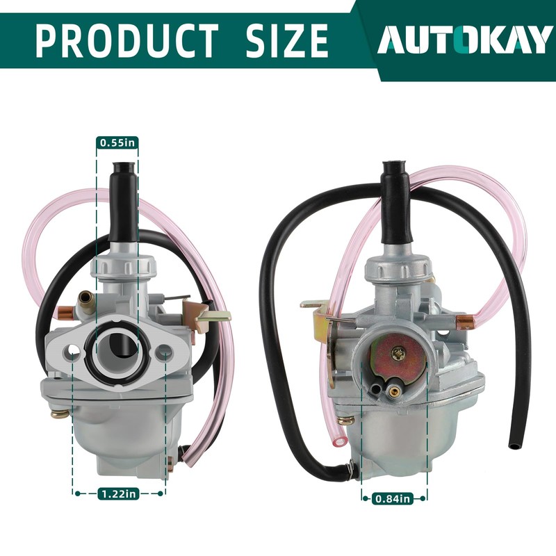 AUTOKAY Carburetor for Honda Crf50 Xr50 Z50 Crf Xr 50
