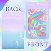 Songio packing Holographic Mylar Bags for Food Storage, 100 PCS