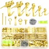 modacraft 372PCS Picture Hooks for Frames, Hanging Kit with Hangers,