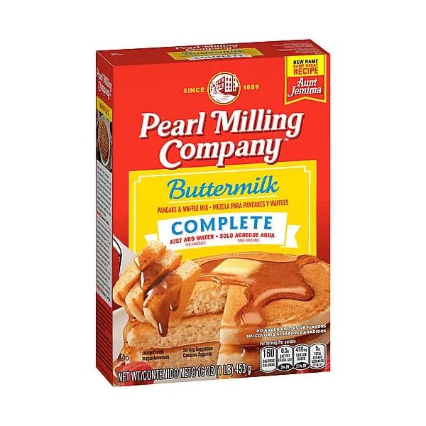 Pearl Milling Buttermilk Complete Pancake Mix 453g Ex. Aunt Jemima - New name same great taste - American