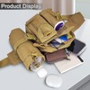 FuninCrea Bum Bag Tactical Fanny Pack with Removable Water Bottle