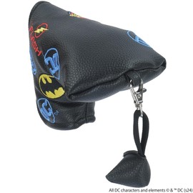 Marushin 4105054400 Putter Cover Headcover Pin Type DC Heroes Symbol Golf Character