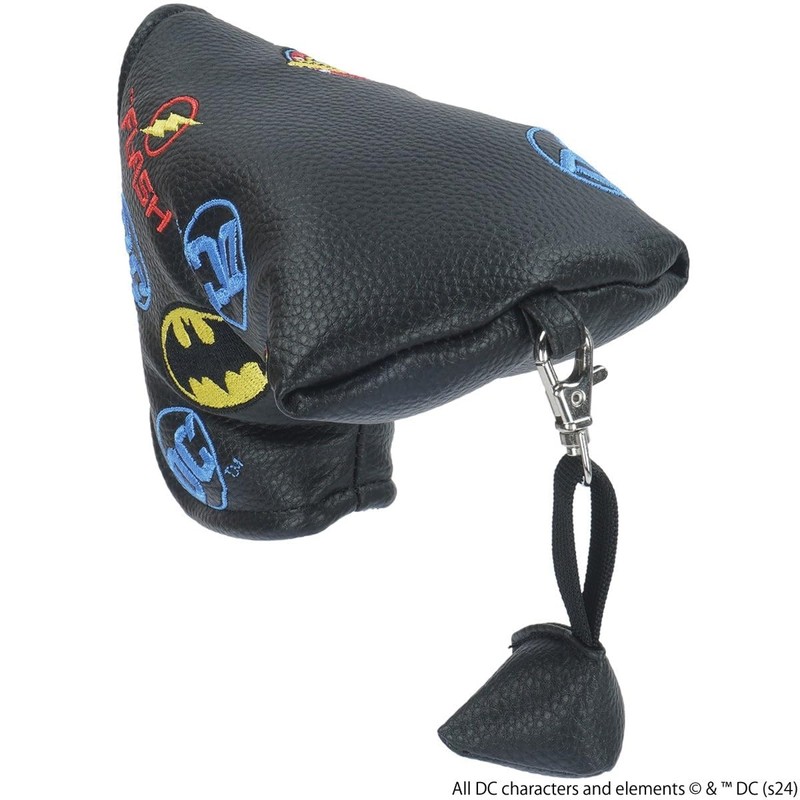 Marushin 4105054400 Putter Cover Headcover Pin Type DC Heroes Symbol