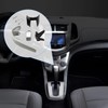 GUZIKO Automatic Transmission Shifter Knob Kit Fit for Chevy Sonic