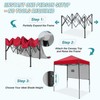 EAGLE PEAK Instant Pop Up Canopy with Adjustable Sun Wall