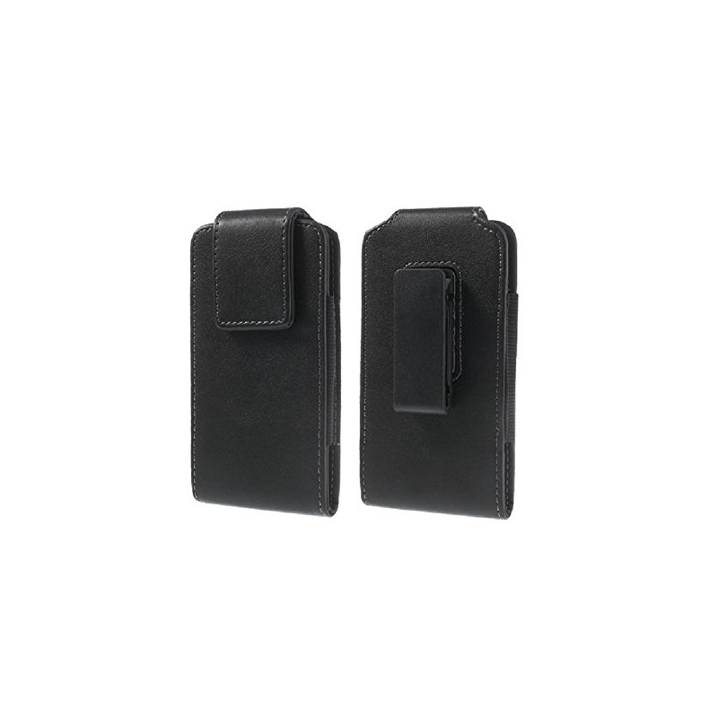 DFV mobile - Magnetic Leather Case Belt Clip Rotary 360