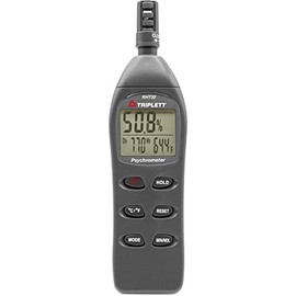 Triplett RHT32 Hygro-Thermometer Psychrometer with Certificate of Traceability to NIST - Temperature, Humidity, Wet Bulb, Dew Point