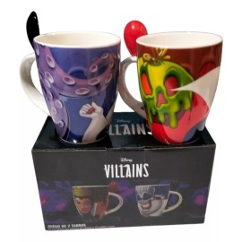 Fun Kids Duo Tazas Villanas Con Cuchara