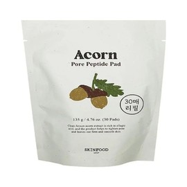 Skinfood Acorn Pore Peptide Pad 135g (Refill) x2SET (SH) / 스킨푸드 에이콘 포어 펩타이드 패드 135g(리필) x2SET(SH)