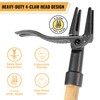 MASYHLEST Weed Puller Tool, Stand Up Weed Remover Tool with