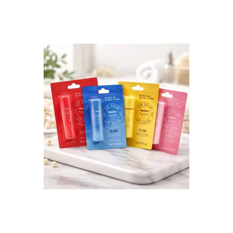 4 Balsamo Labios Crema Hidratante Repara Labios Secos Oferta