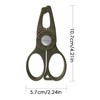 Fish Pliers Hook Remover,Small Split Ring Pliers - Serrated Split