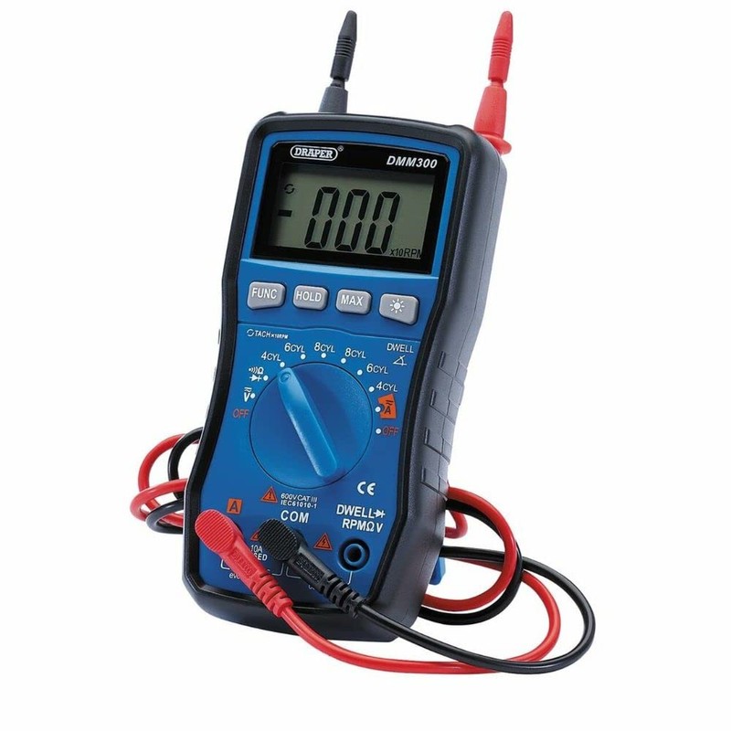 Draper 41821 Dmm300 Automotive Digital Multimeter