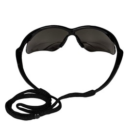 M DIAMOND M Safety glasses, 4200 Series Safety Glass, Lightweight with Adjustable Neck Cord, Camo Frame (Box of 12) (Smoke AF Lens)