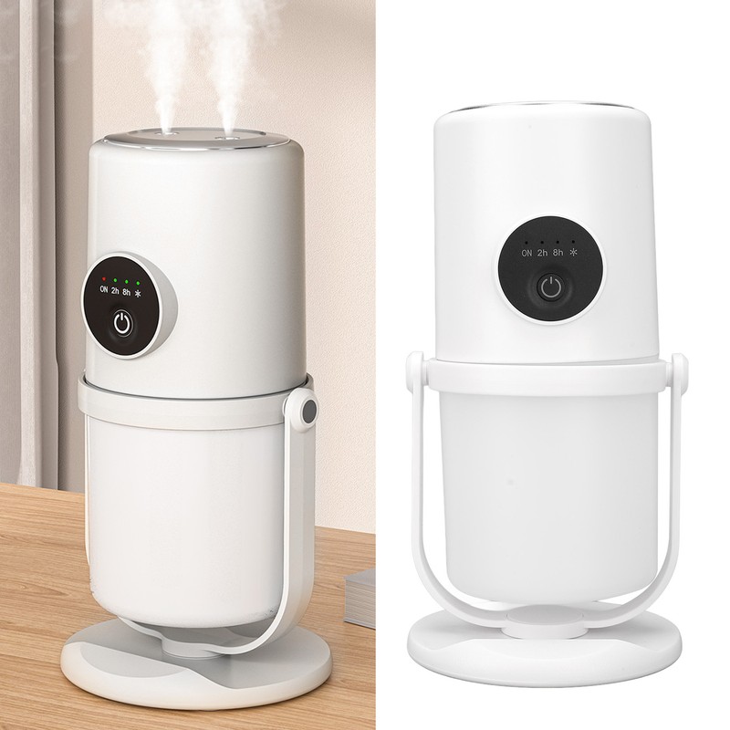 USB Desktop Humidifier Rechargeable Quiet Two Mist Mode 300ML Cool