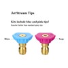 Tool Daily Second Story Quick-Connect Nozzle Kit for Pressure Washer,