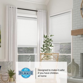 CHICOLOGY Cellular Shades, Window Blinds Cordless, Blinds for Windows, Window Shades for Home, Window Coverings, Cellular Blinds, Door Blinds, Morning Mist, 49" W X 64" H