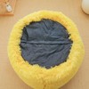 Yellow Bean Bag Chair Covers - Comfy Plush Fluffy, Anti-Slip,