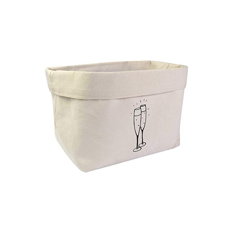 Azeeda Large 'Champagne Flutes' Canvas Organiser/Storage Bag (OR00009546)