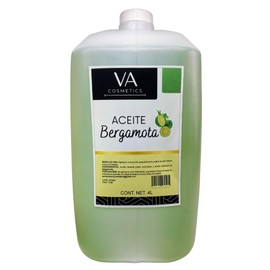 Aceite Masajes Bergamota Corporal Spa Profesional 4 Litros VA