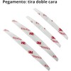 Protectores de Bordes de Puertas de Auto, 4 Piezas, Tiras
