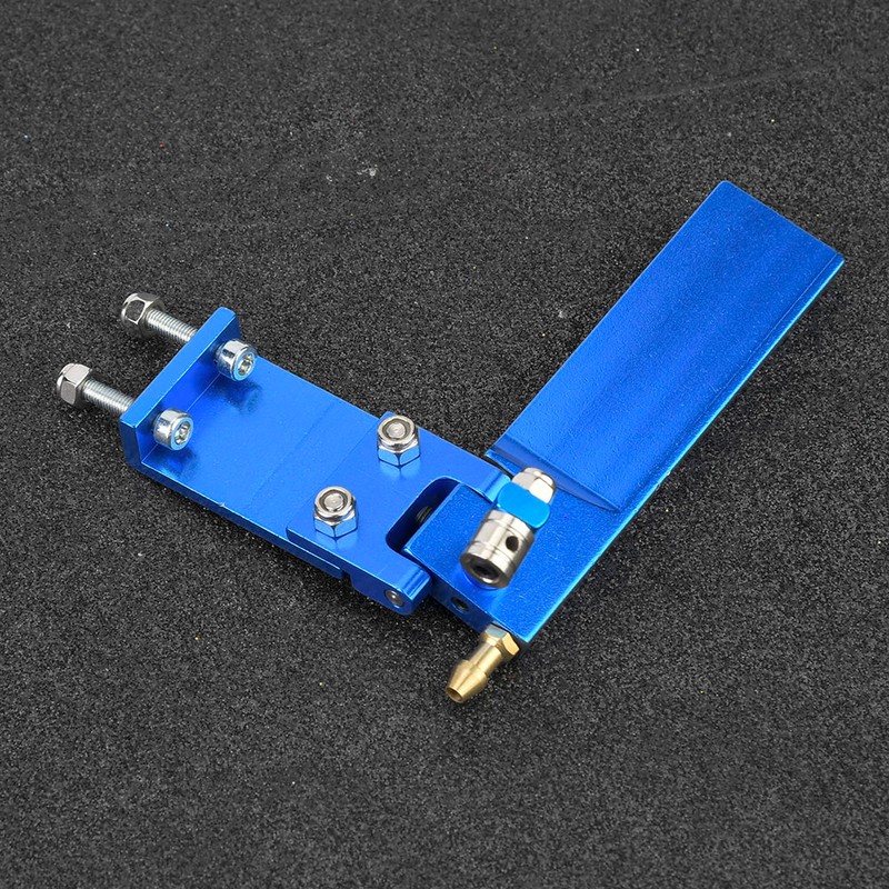 Aluminum Rudder with Water Pickup Inlet for RC Racing Electric