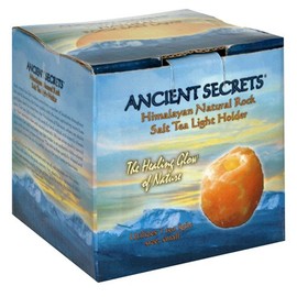 ANCIENT SECRETS Salt Lamp Tea Candle Small 1-3 lbs 1 Unit