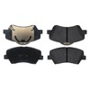 Centric 104.15431 Posi Quiet Semi Metallic Brake Pads with Hardware