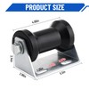 Venussar Boat Trailer Rollers with Brackets 5" Keel Roller Assembly