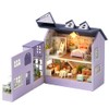 TuKIIE DIY Miniature Dollhouse Kit with Furniture, 1:32 Scale Creative