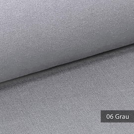 NOVELY® Brion Medium Weight Twill Twill Canvas Cotton Blend Fabric Work Wear Upholstery Fabric 1 Running Metre (06 Grey)