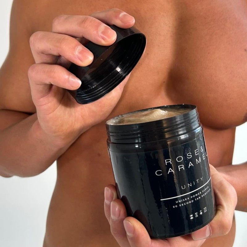 Rose & Caramel Unity Unisex Power Scrub 60 Second Tan
