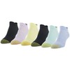 GOLDTOE - Calcetines deportivos de doble pestaña para mujer, 6