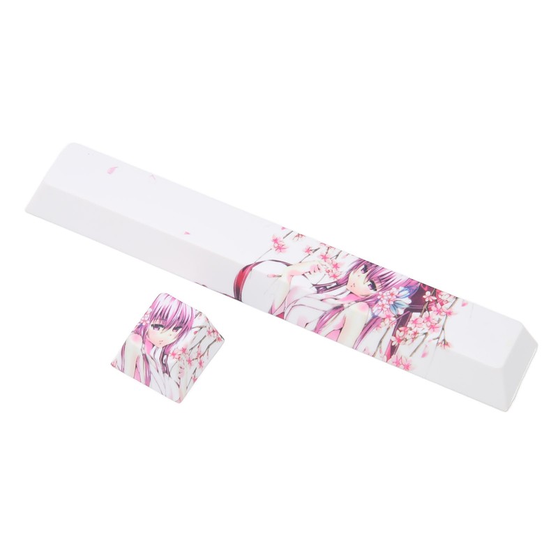 2pcs Custom Keycaps Durable PBT Compact DIY Making Attractive Decorative
