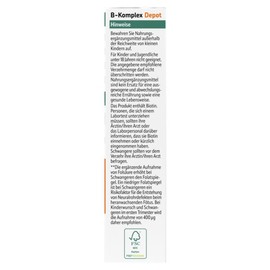 로스만 알타파마 B-컴플렉스 디팟 60개입 15g Lossman Altapharma B-Complex Deepot 60 Capsules 15g