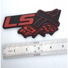 Aimoll LSX Flag Airplane Emblem,3D Badge Replacement for Decal, Fender