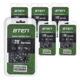 8TEN Ripping Chainsaw Chain 20 Inch .063 .325 81DL for Stihl 024 026 028 MS 260 270 271 280 290 (6 Pack)