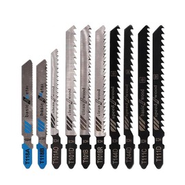 10Pcs Jig Saw Blades Cutting Tools T-Shank Jig Saw Blade Wood Metal Saw Blades Woodworking Tool Cutting Jig Saw Power Tools