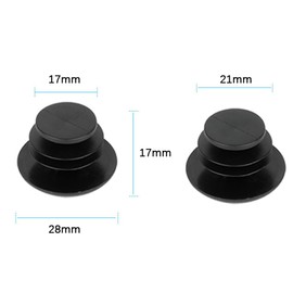 Bar End Caps End Caps Mountain Bike Handlebar End Caps Black 10 Pieces (Inner Diameter 0.7 - 0.8 inches (18 - 21 mm) Ideal for Bicycles, Mountain Bikes, Dirt Bikes, Etc
