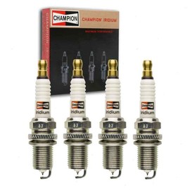 4 pc Champion Iridium Spark Plugs compatible with Mitsubishi Outlander Sport 2.4L L4 2015-2017