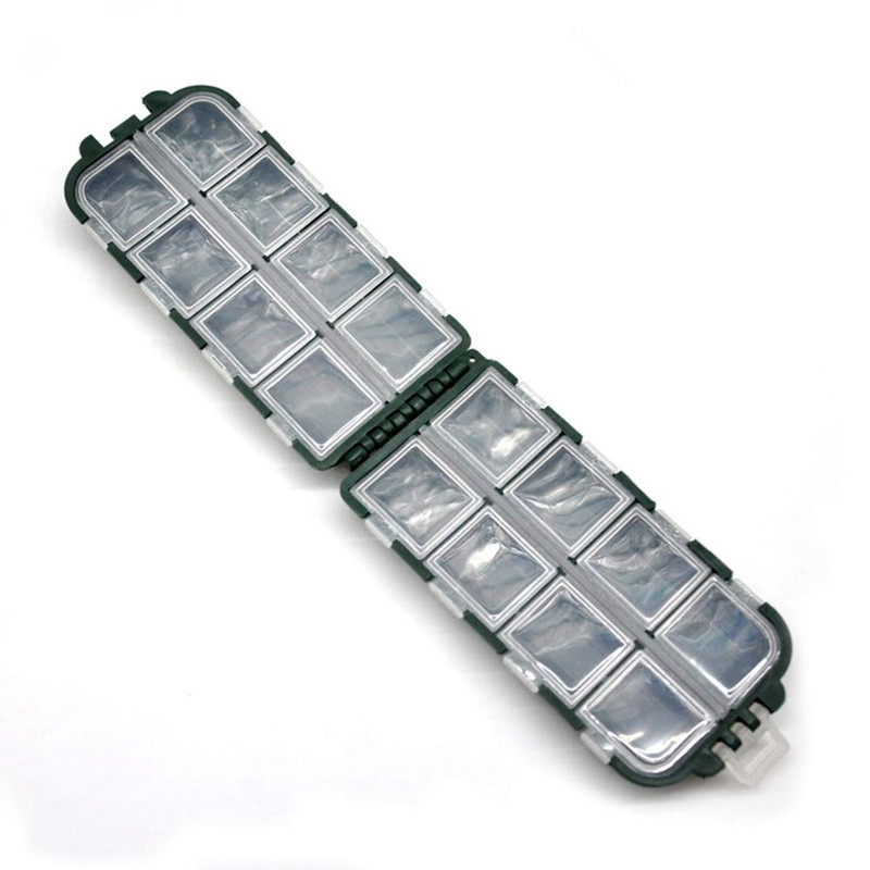 Toasis - Ganchos pequeños para Aparejos de Pesca, giratorios, Olive-1pcs