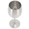 Stainless Steel Stem Wine Glasses Durable 304 Stainless Steel Wine