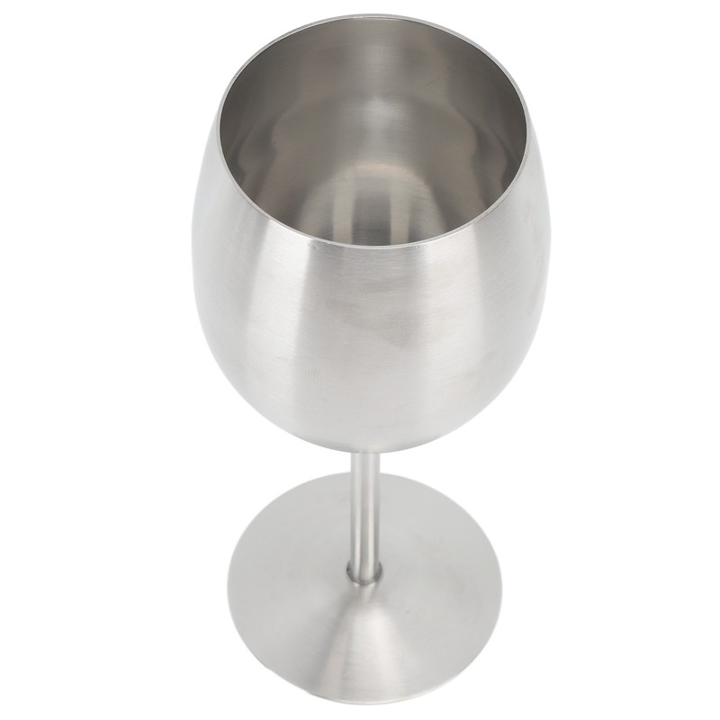 Stainless Steel Stem Wine Glasses Durable 304 Stainless Steel Wine