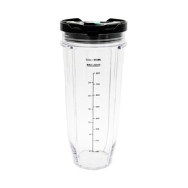 2 pcs 32ozCup with sealing lids and steam-release button Lid,Compatible with Ninja BN400, BN401,CL401A, CL405CO, CO351B, SS100,SS150,SS151,SS300,SS400,SS401,BN750,BN751,BN800, BN801, BN801C, DB751A